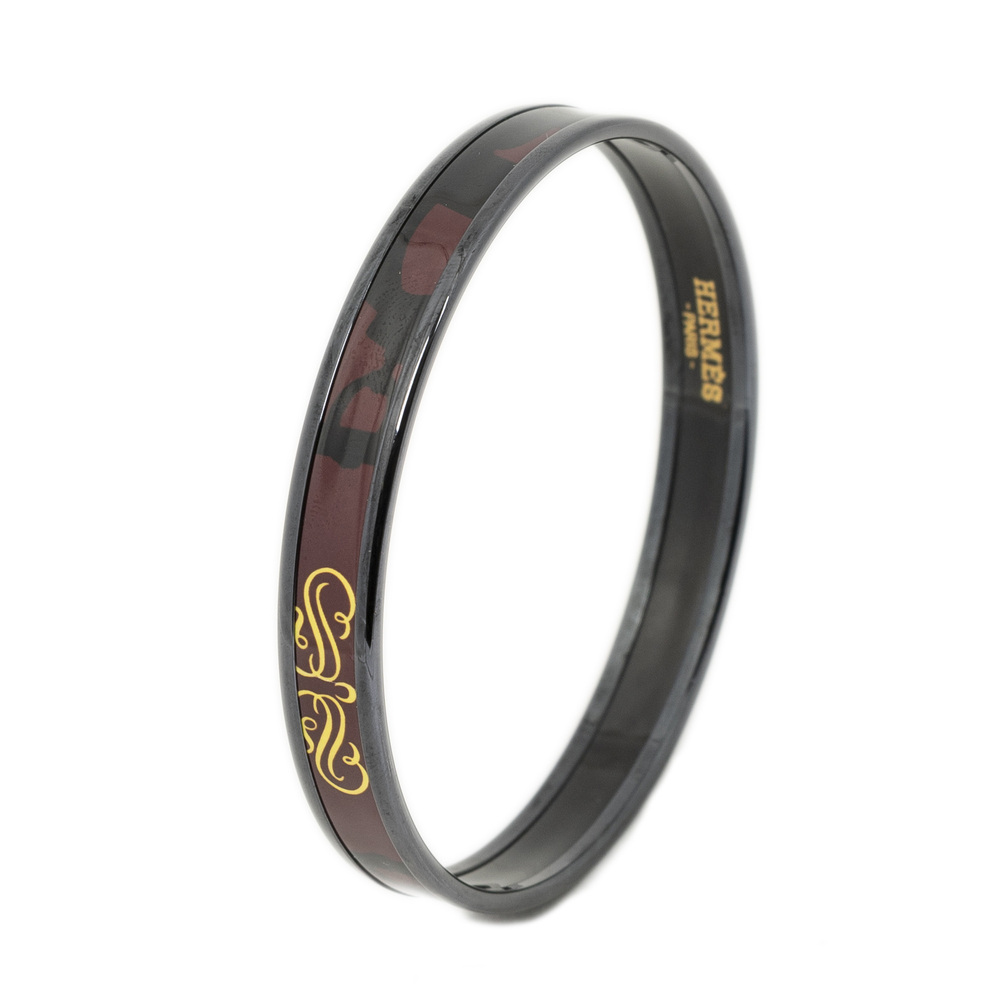 Hermes Enamel Bangle PM